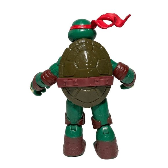 TMNT Teenage Mutant Ninja Turtles Lot 5 Action Figures Disc Michelangelo Raphael - Picture 9 of 15